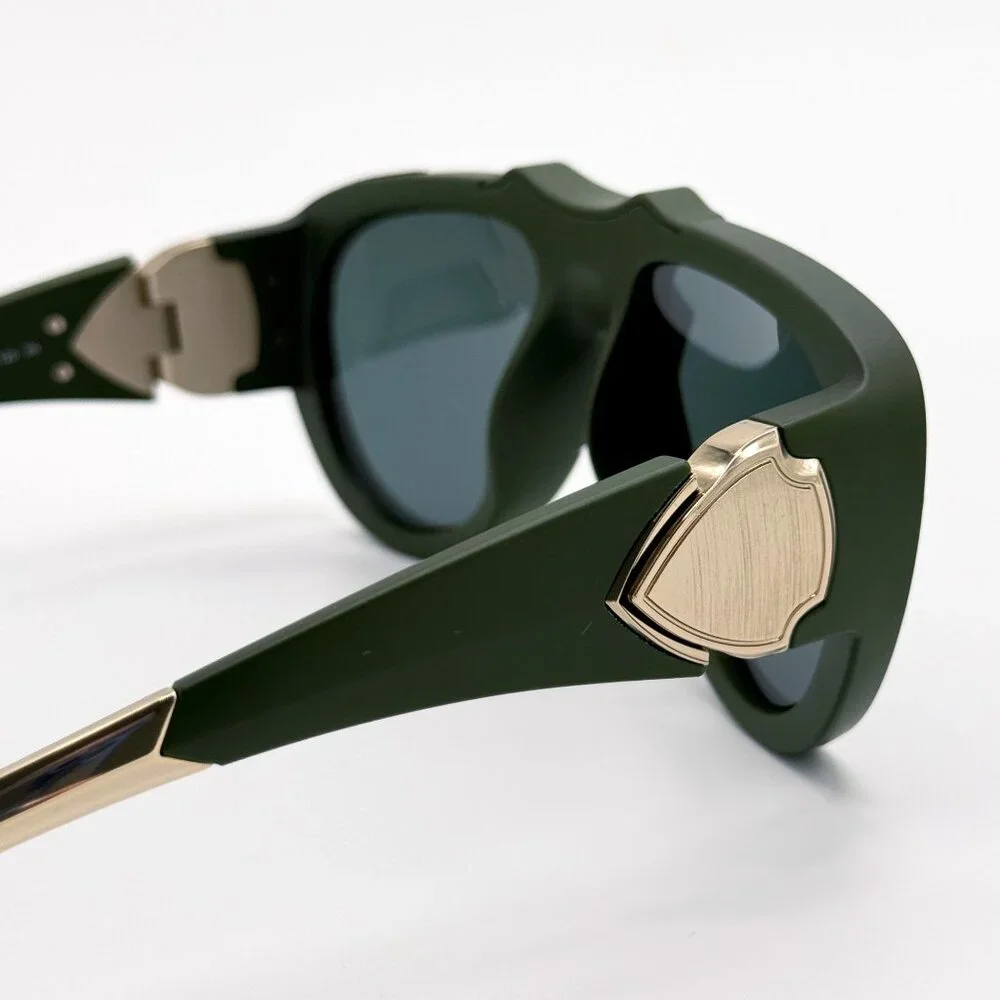 NEW BURBERRY SUNGLASSES GREEN UNISEX BE4433U 4138/71 BURBERRY BE4433U 413871